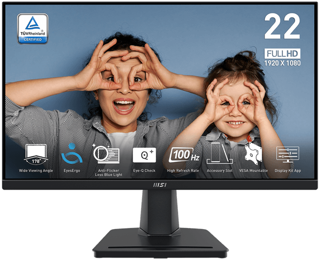 MSI Pro MP225V 22" FHD VA 100Hz