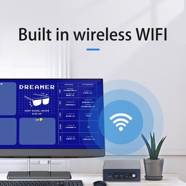 Mini PC Intel Ultra 7 155H 16GB 512GB SSD 4K Triple Display thumbnail 3