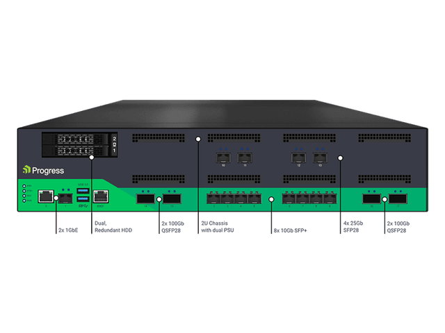 Progress Kemp LoadMaster LM-XHC100-NG Flagship Hardware Load Balancer